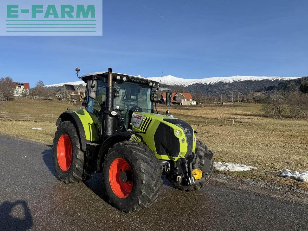 Tracteur agricole CLAAS arion 530 cebis cmatic CMATIC CEBIS