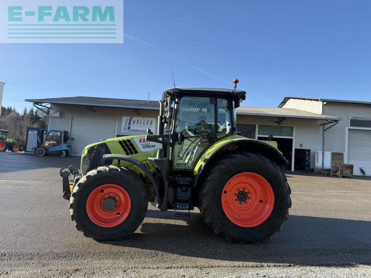 Tracteur agricole CLAAS arion 530 cebis cmatic CMATIC CEBIS