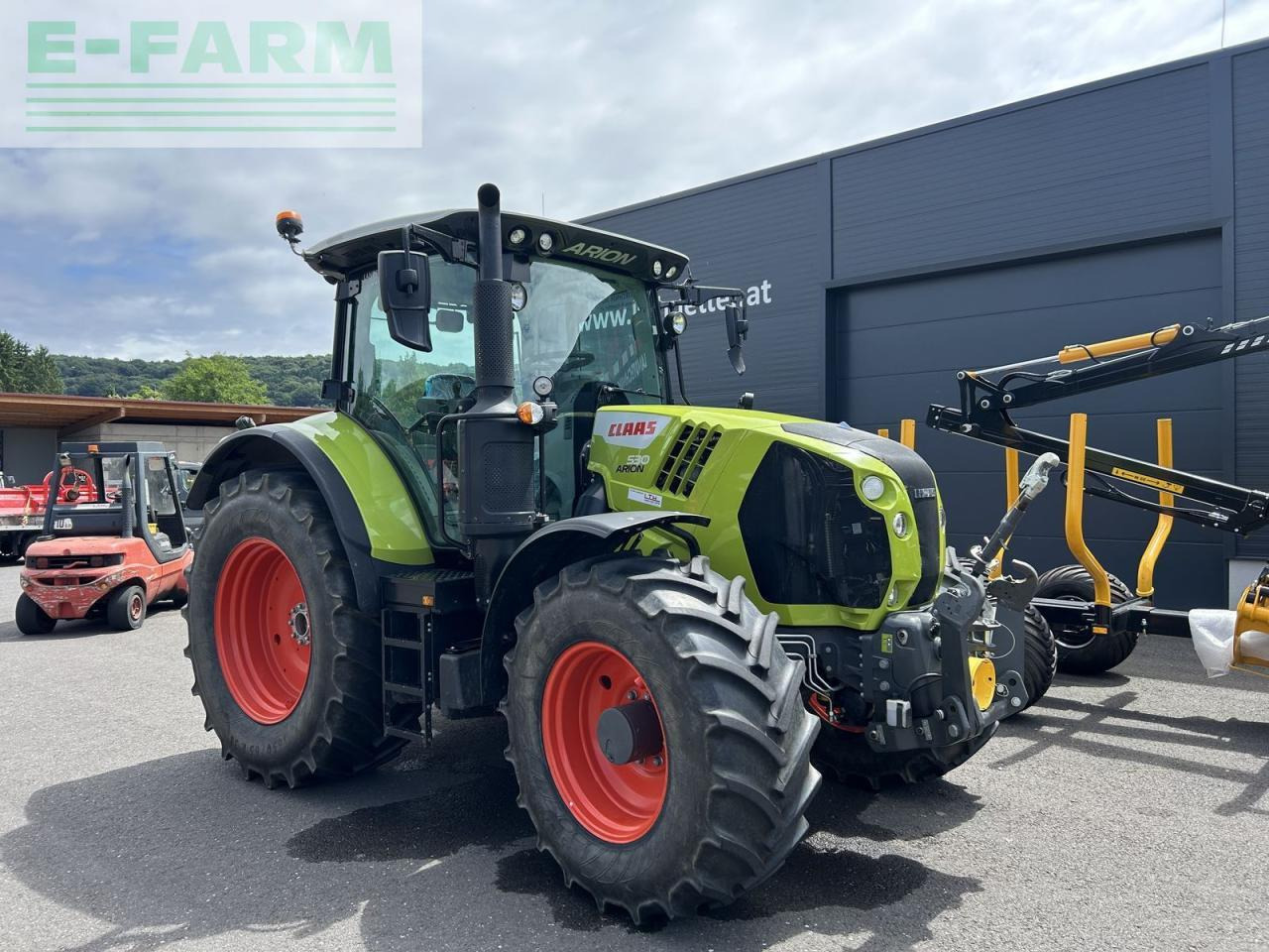Tracteur agricole CLAAS arion 530 cis+ CIS