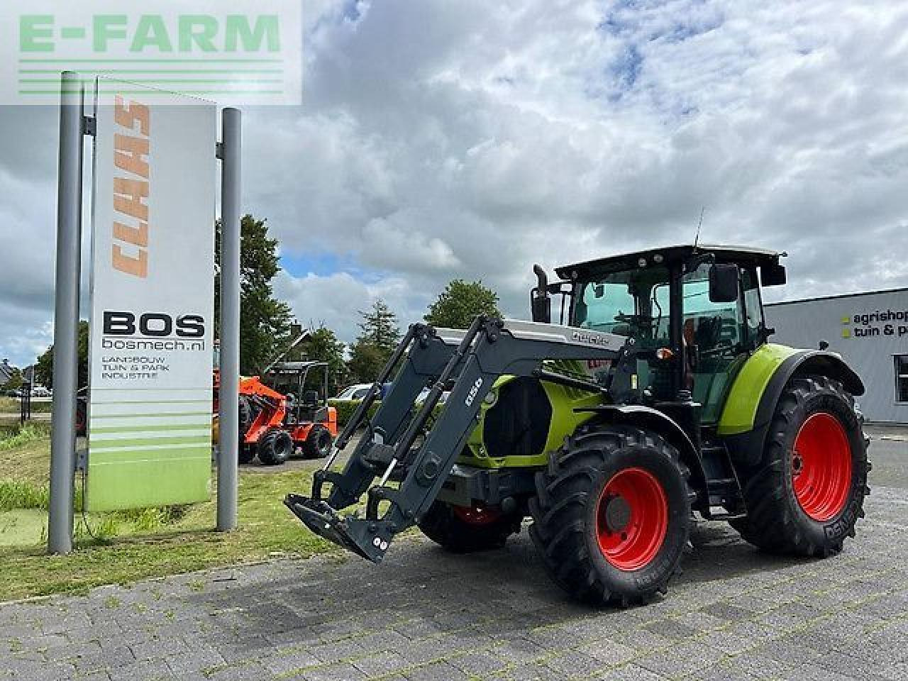 Tracteur agricole CLAAS arion 530 cis CIS