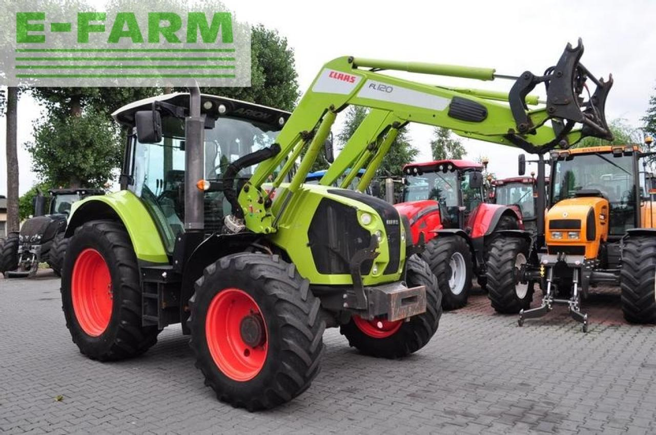 Tracteur agricole CLAAS arion 530 cis + claas fl120