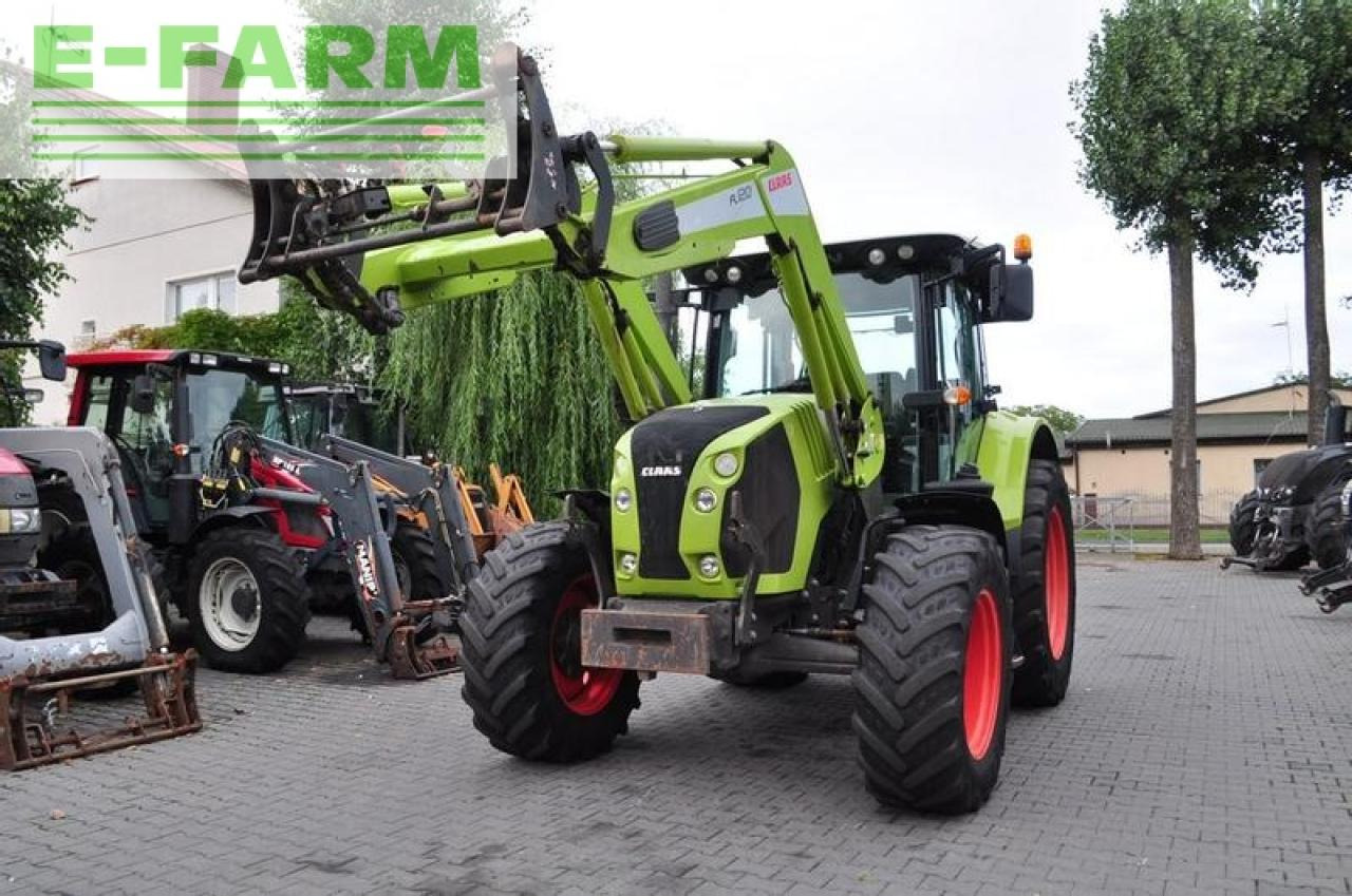 Tracteur agricole CLAAS arion 530 cis + claas fl120