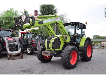 Tracteur agricole CLAAS arion 530 cis + claas fl120 CIS