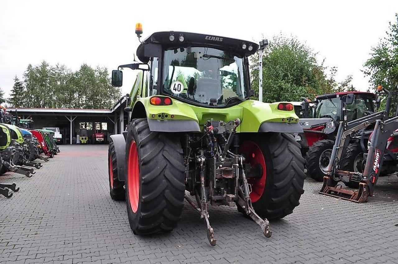 Tracteur agricole CLAAS arion 530 cis + claas fl120 CIS