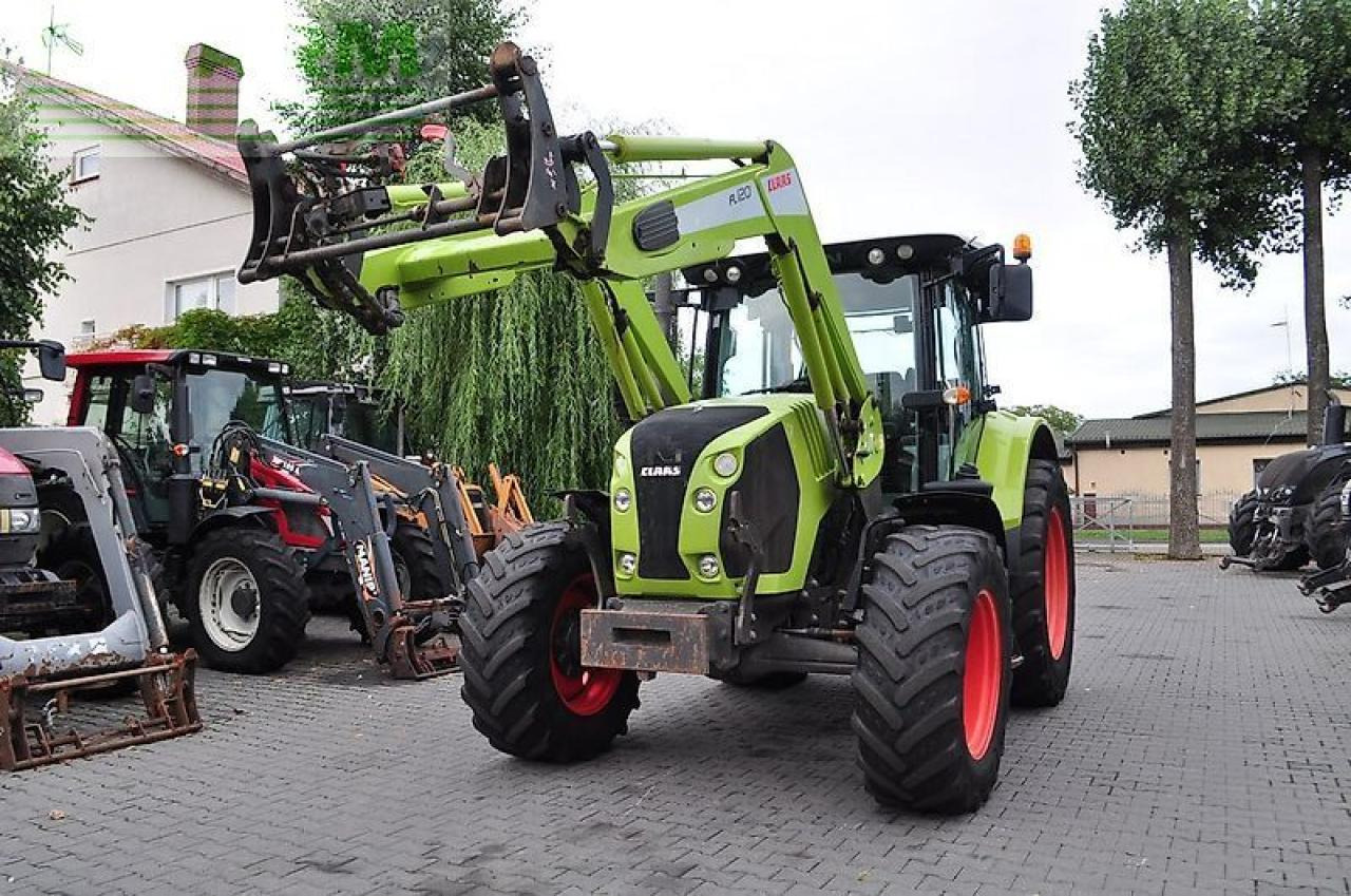 Tracteur agricole CLAAS arion 530 cis + claas fl120 CIS