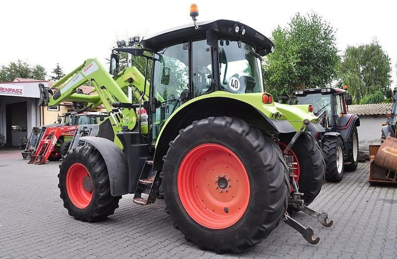 Tracteur agricole CLAAS arion 530 cis + claas fl120 CIS