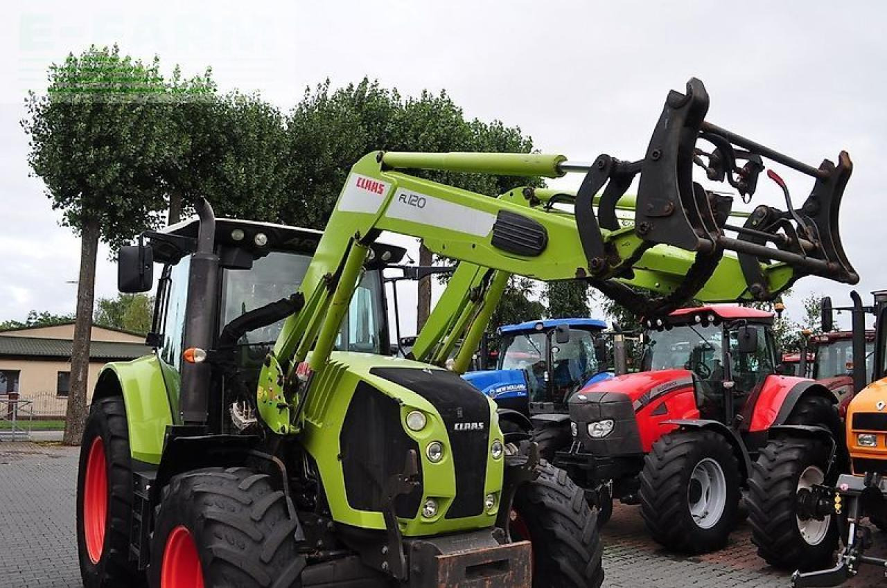 Tracteur agricole CLAAS arion 530 cis + claas fl120 CIS