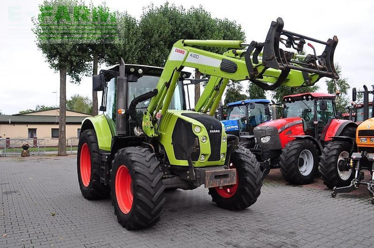 Tracteur agricole CLAAS arion 530 cis + claas fl120 CIS