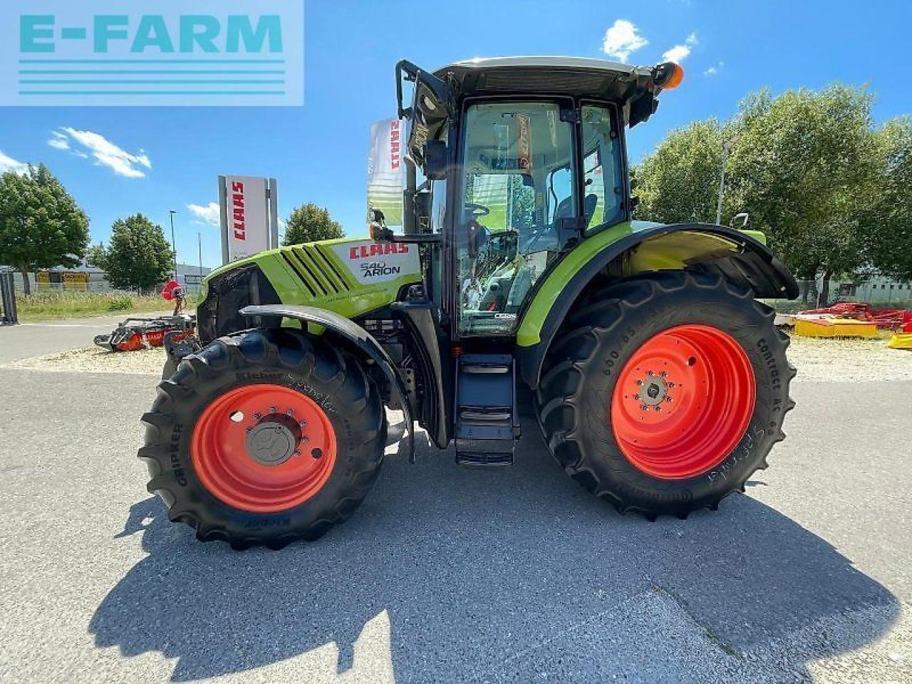 Tracteur agricole CLAAS arion 540 cebis