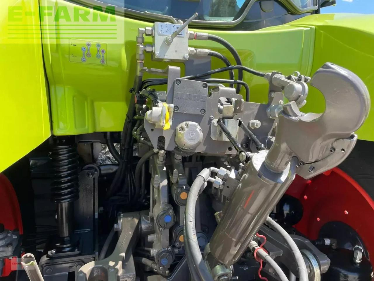 Tracteur agricole CLAAS arion 540 cebis