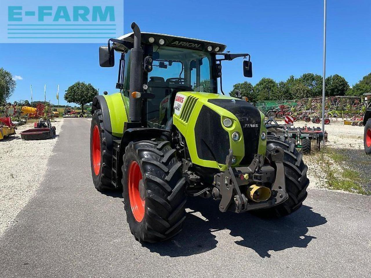 Tracteur agricole CLAAS arion 540 cebis