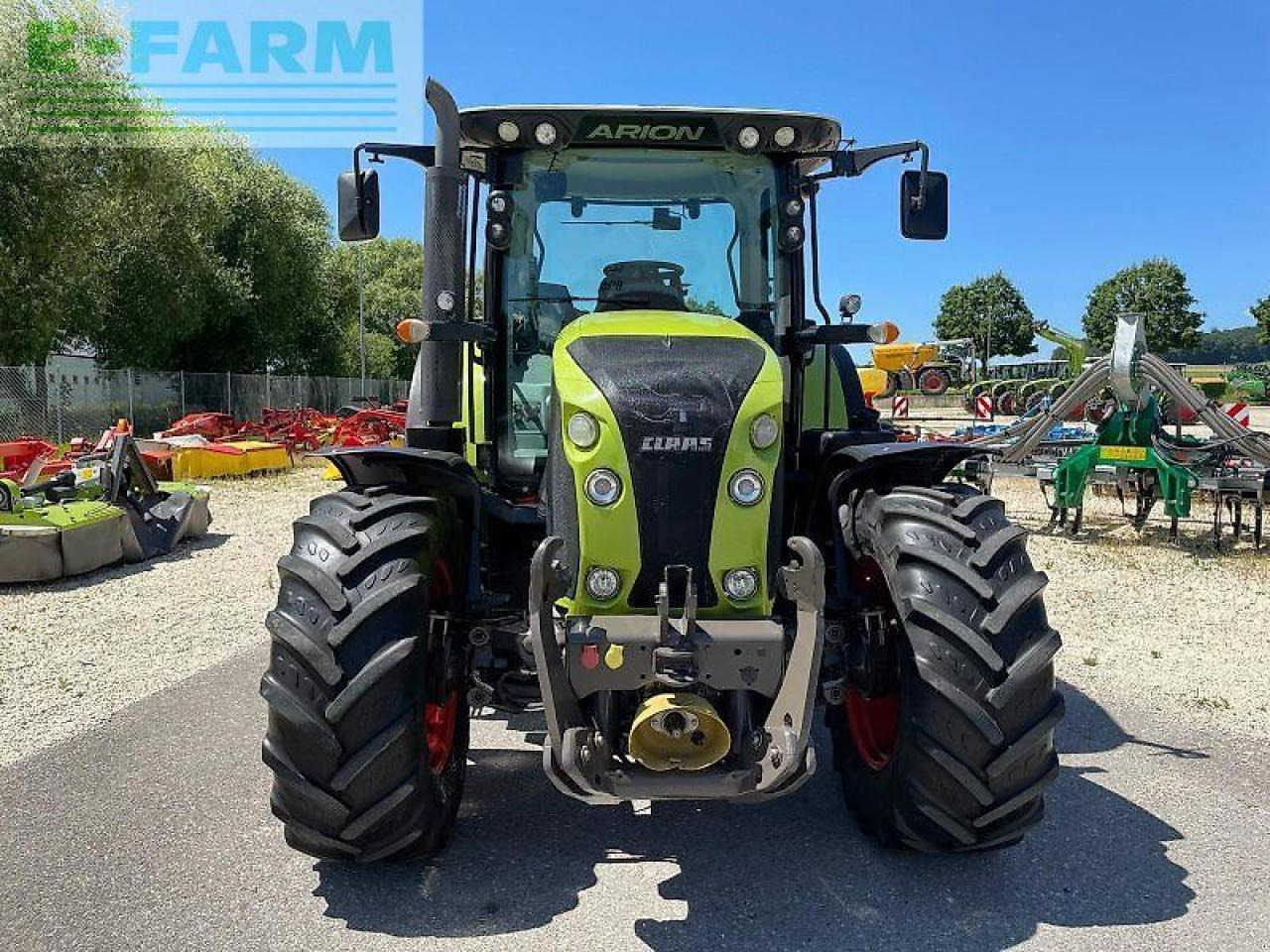 Tracteur agricole CLAAS arion 540 cebis