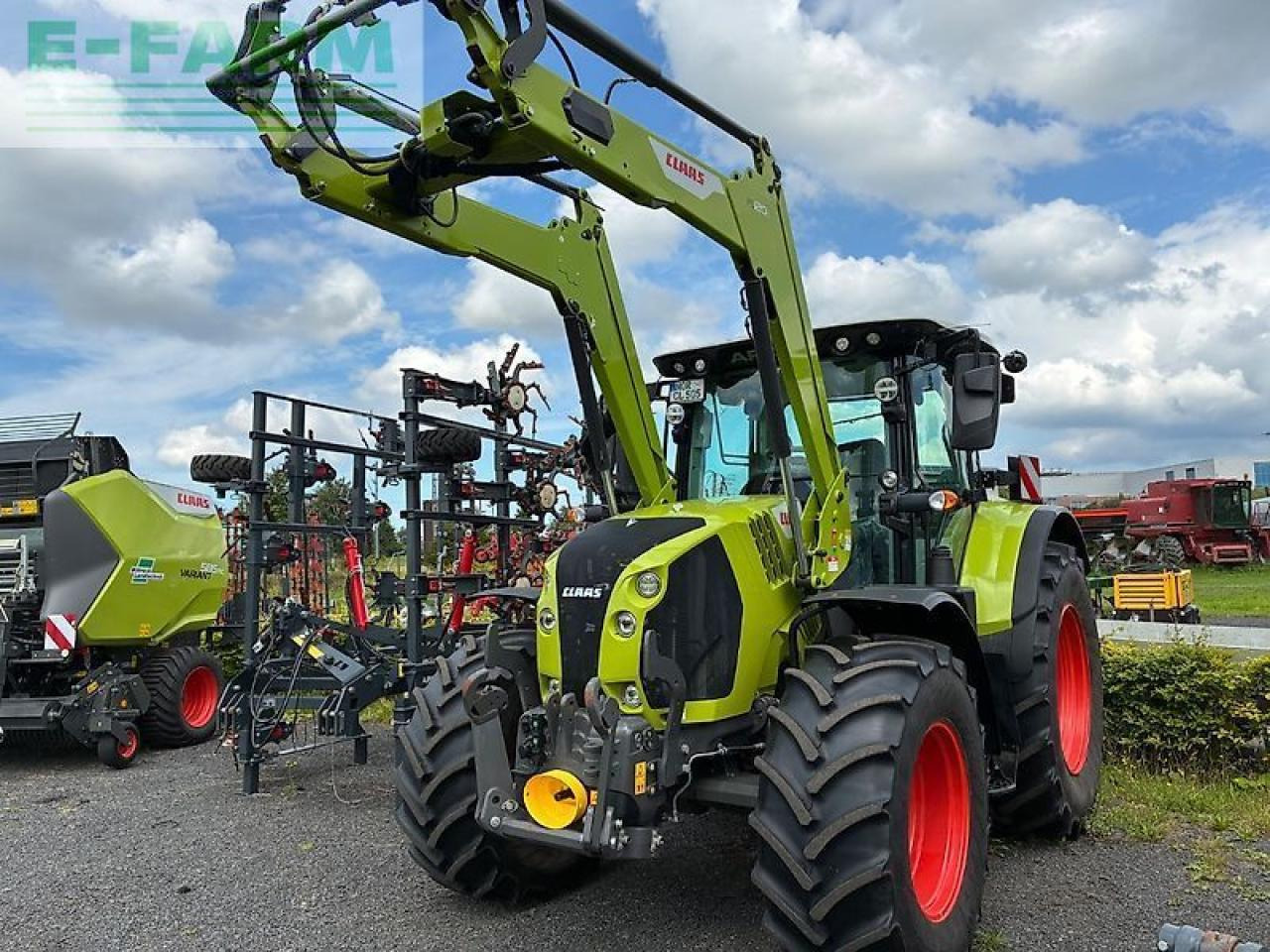 Tracteur agricole CLAAS arion 550 cis+ CIS