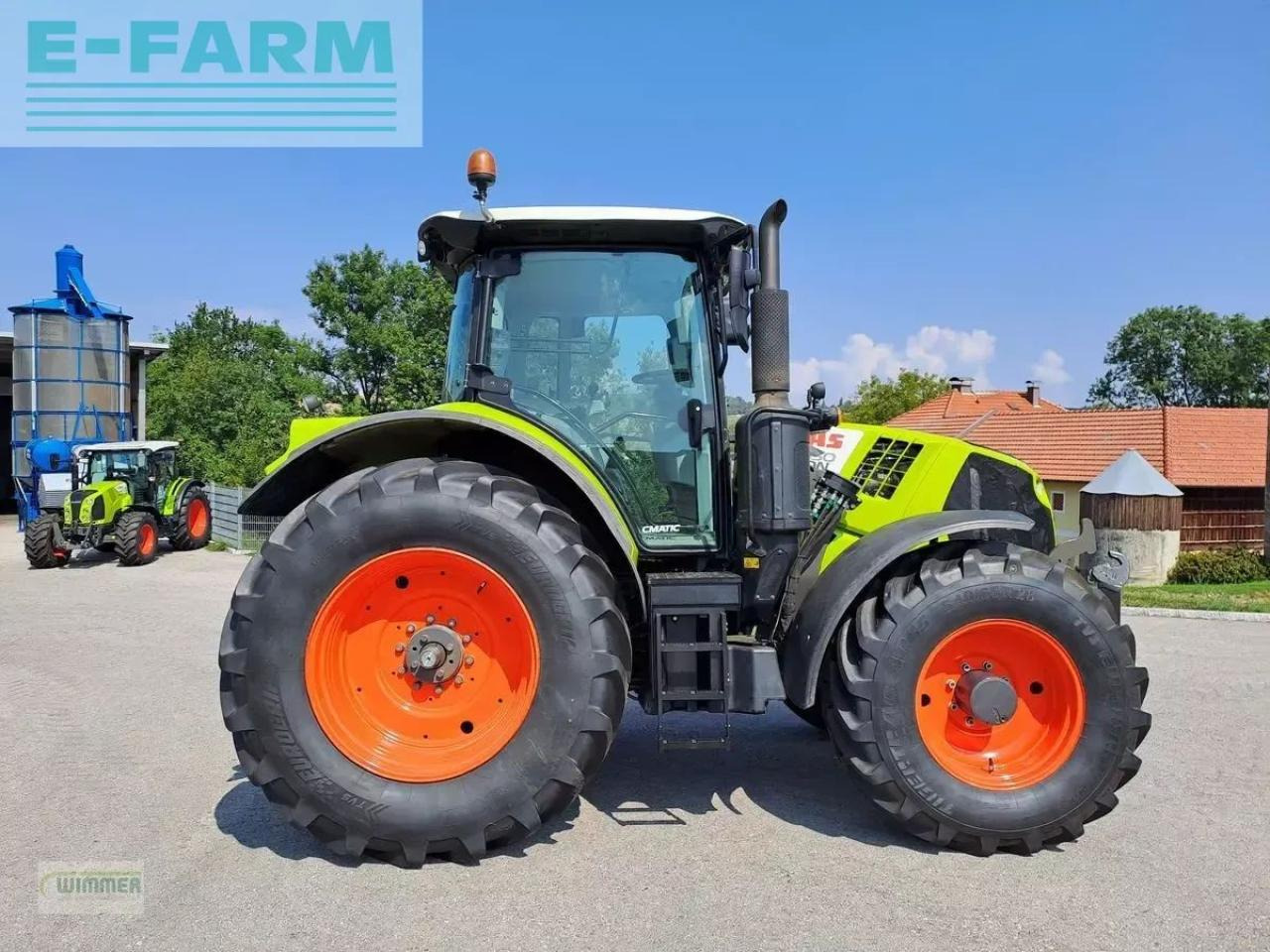 Tracteur agricole CLAAS arion 550 cis cmatic CMATIC CIS