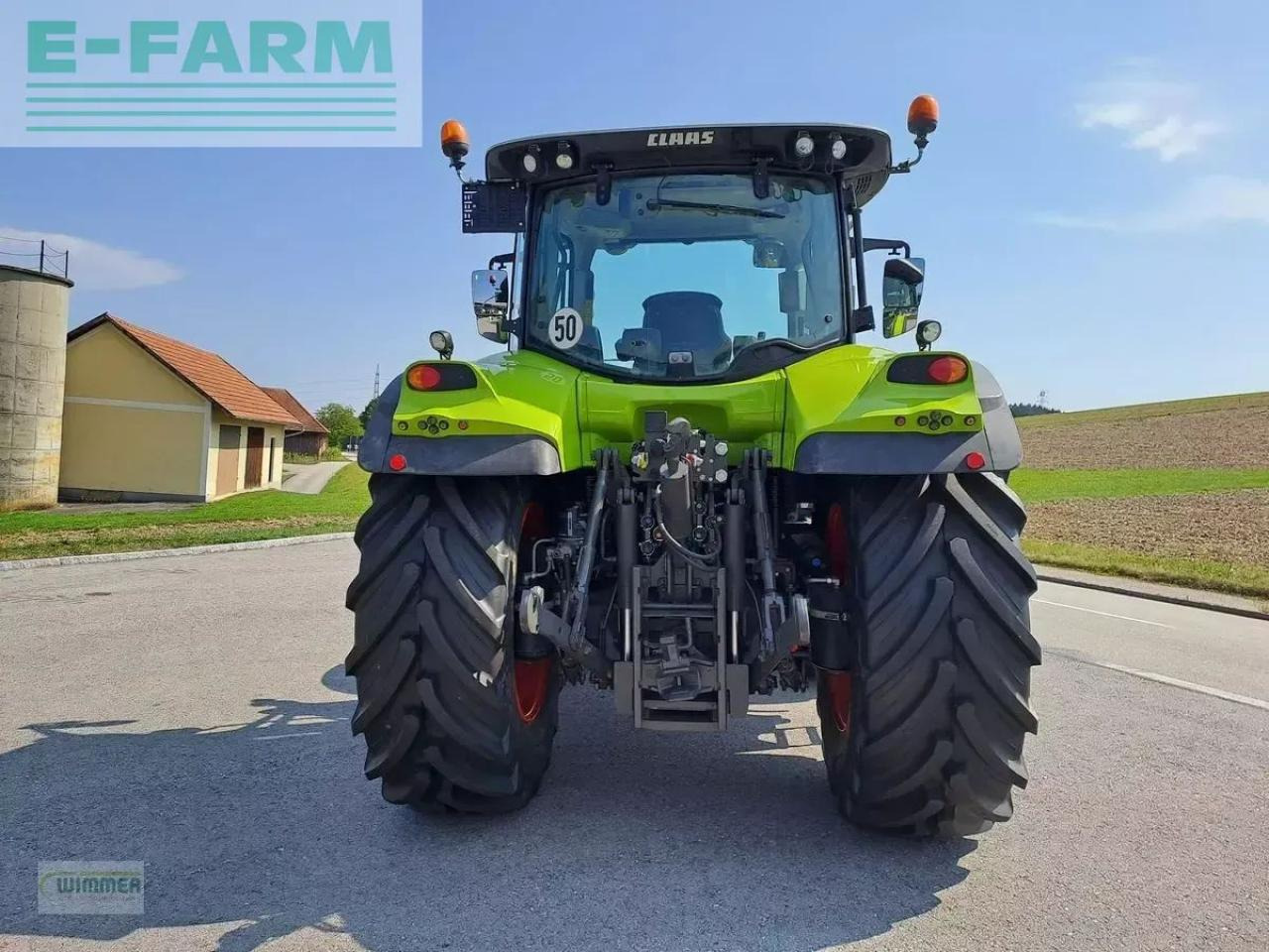 Tracteur agricole CLAAS arion 550 cis cmatic CMATIC CIS