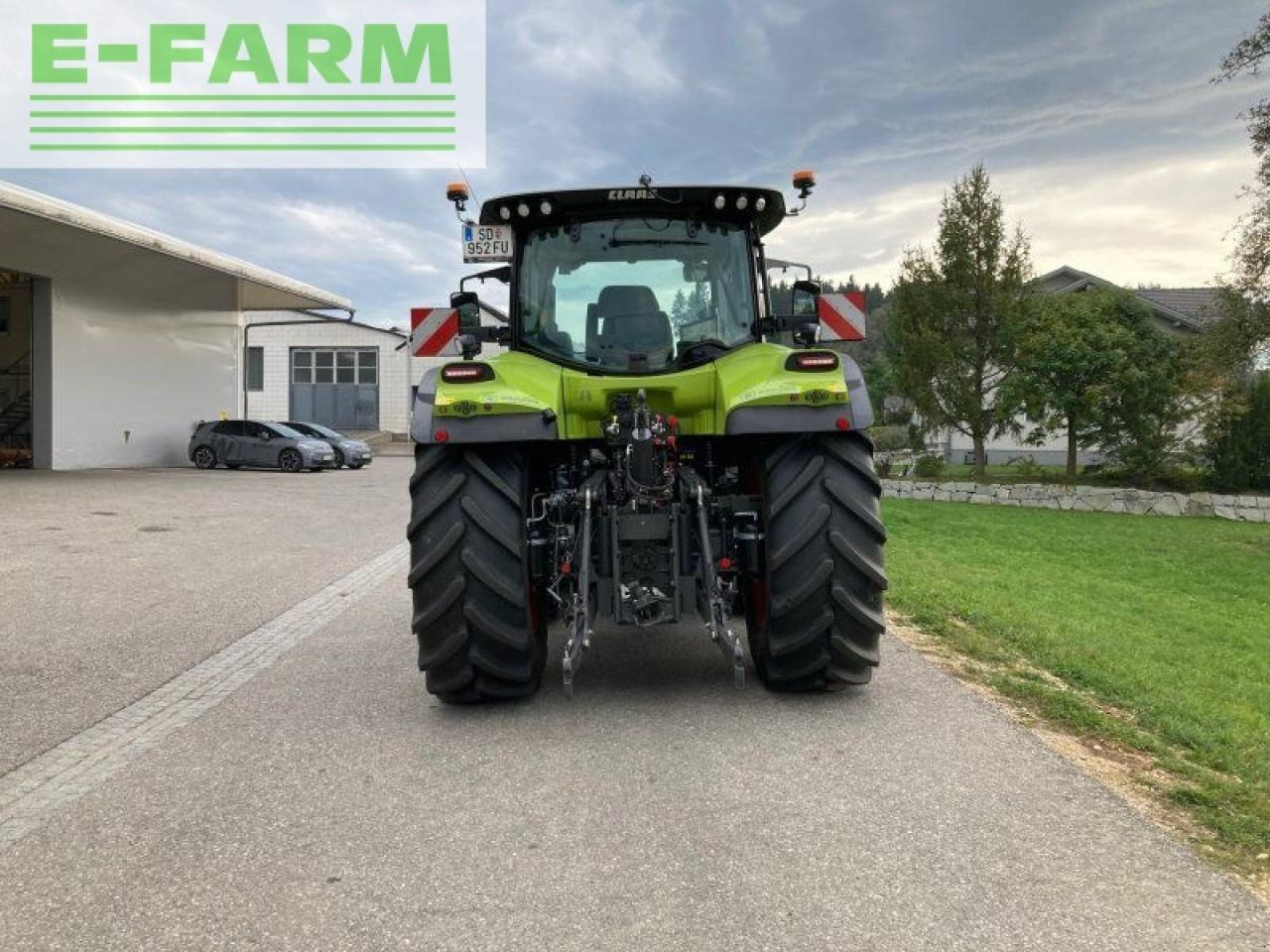 Tracteur agricole CLAAS arion 550 cmatic
