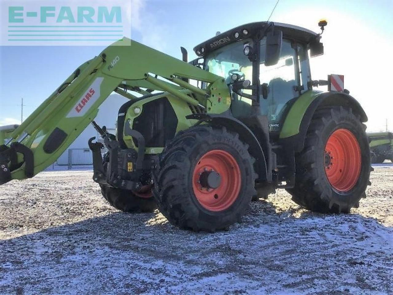 Tracteur agricole CLAAS arion 550 cmatic