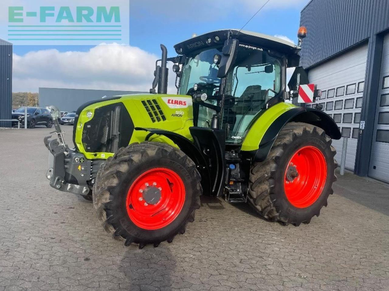 Tracteur agricole CLAAS arion 550 cmatic CMATIC