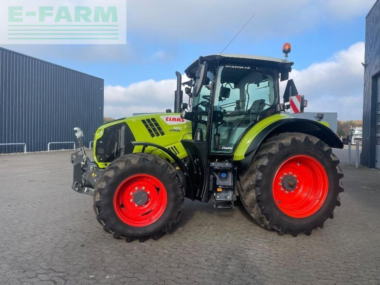 Tracteur agricole CLAAS arion 550 cmatic CMATIC