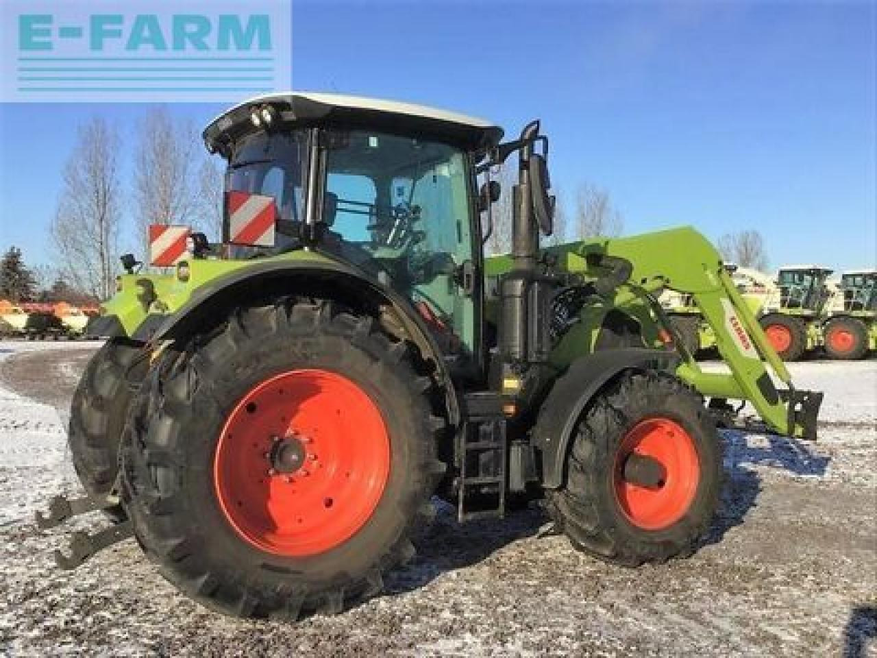 Tracteur agricole CLAAS arion 550 cmatic CMATIC