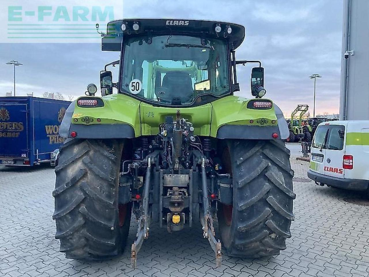 Tracteur agricole CLAAS arion 550 cmatic CMATIC