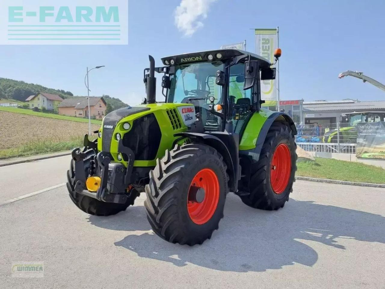 Tracteur agricole CLAAS arion 550 cmatic CMATIC