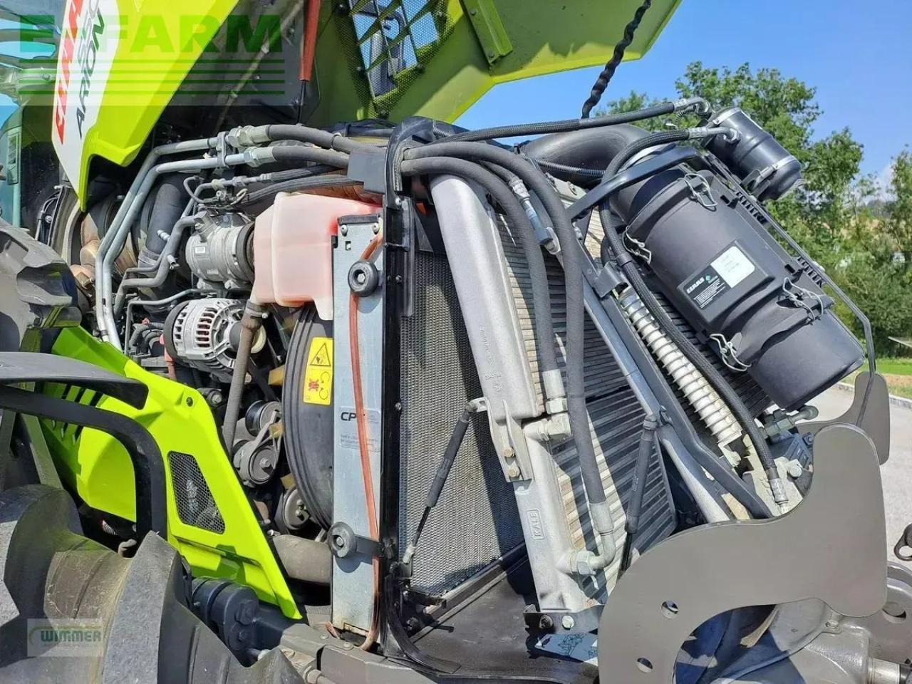 Tracteur agricole CLAAS arion 550 cmatic CMATIC