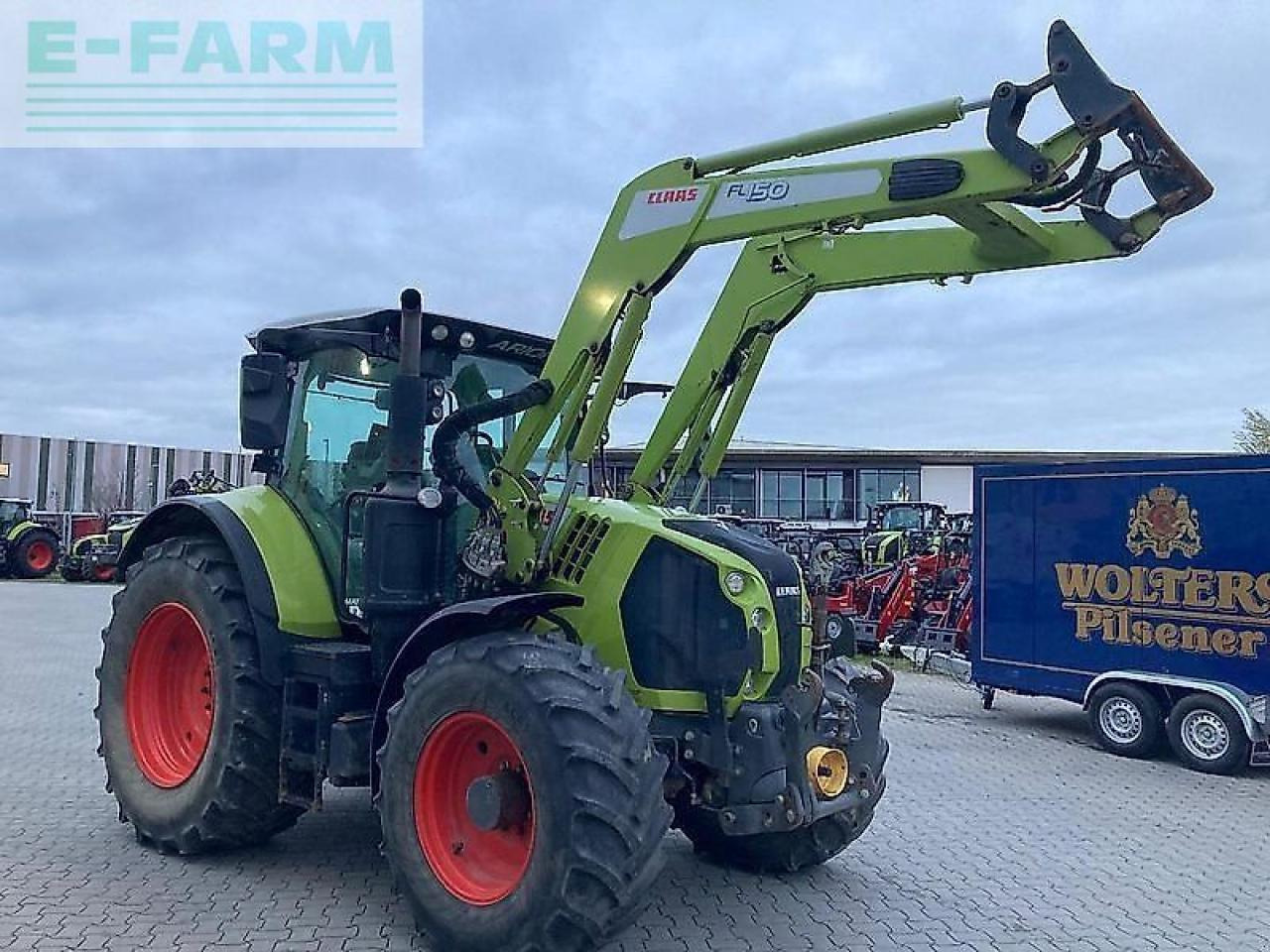 Tracteur agricole CLAAS arion 550 cmatic CMATIC
