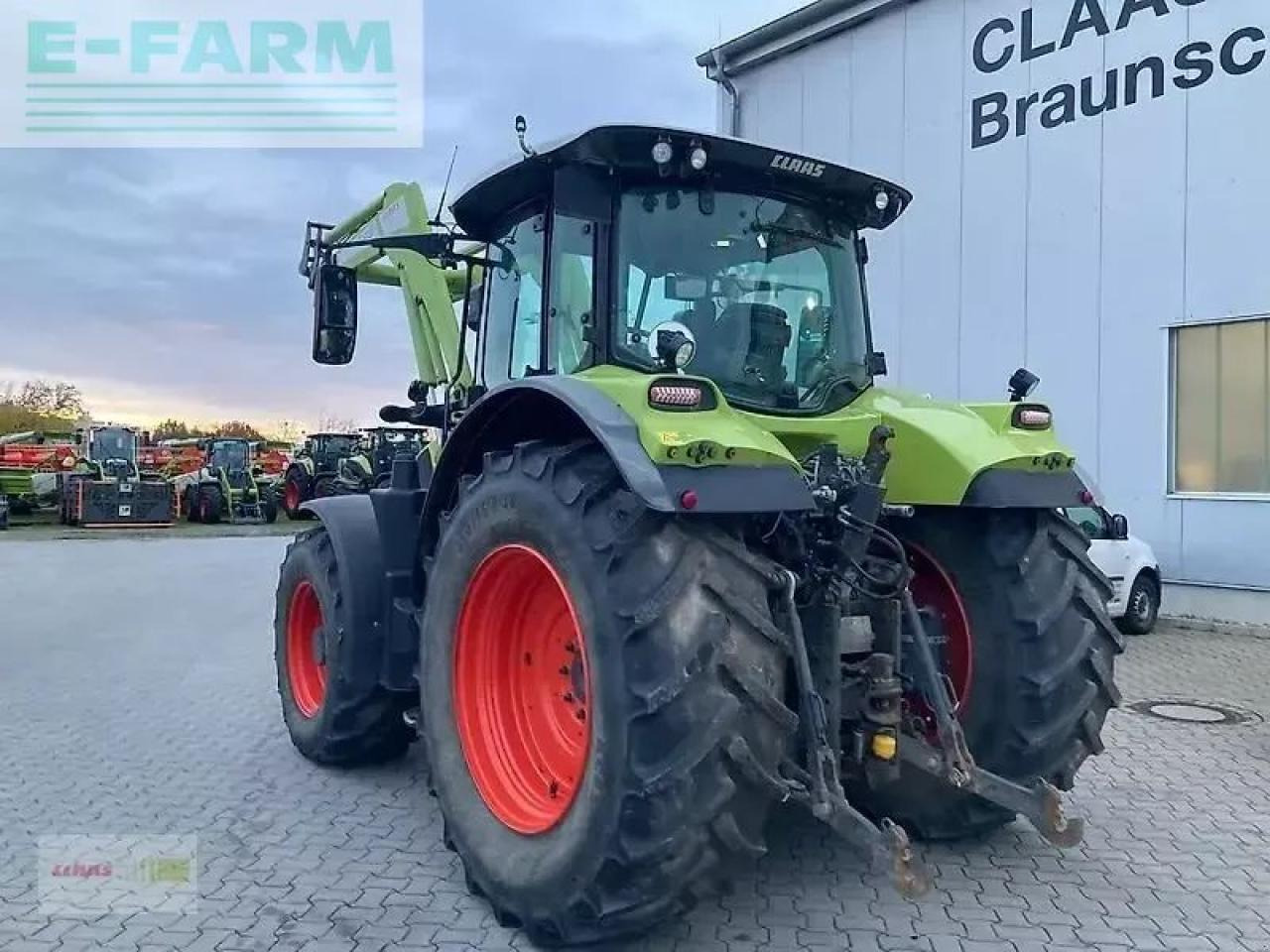 Tracteur agricole CLAAS arion 550 cmatic CMATIC