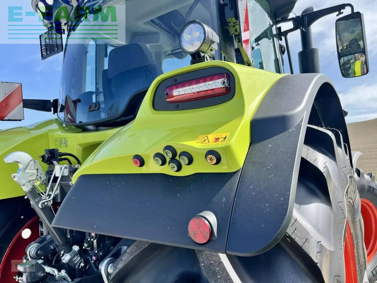 Tracteur agricole CLAAS arion 550 cmatic cbis CMATIC CEBIS