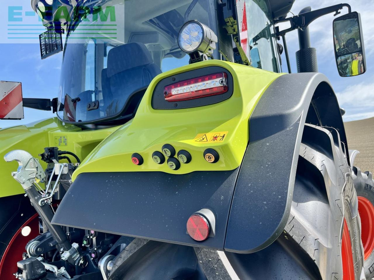 Tracteur agricole CLAAS arion 550 cmatic cbis CMATIC CEBIS