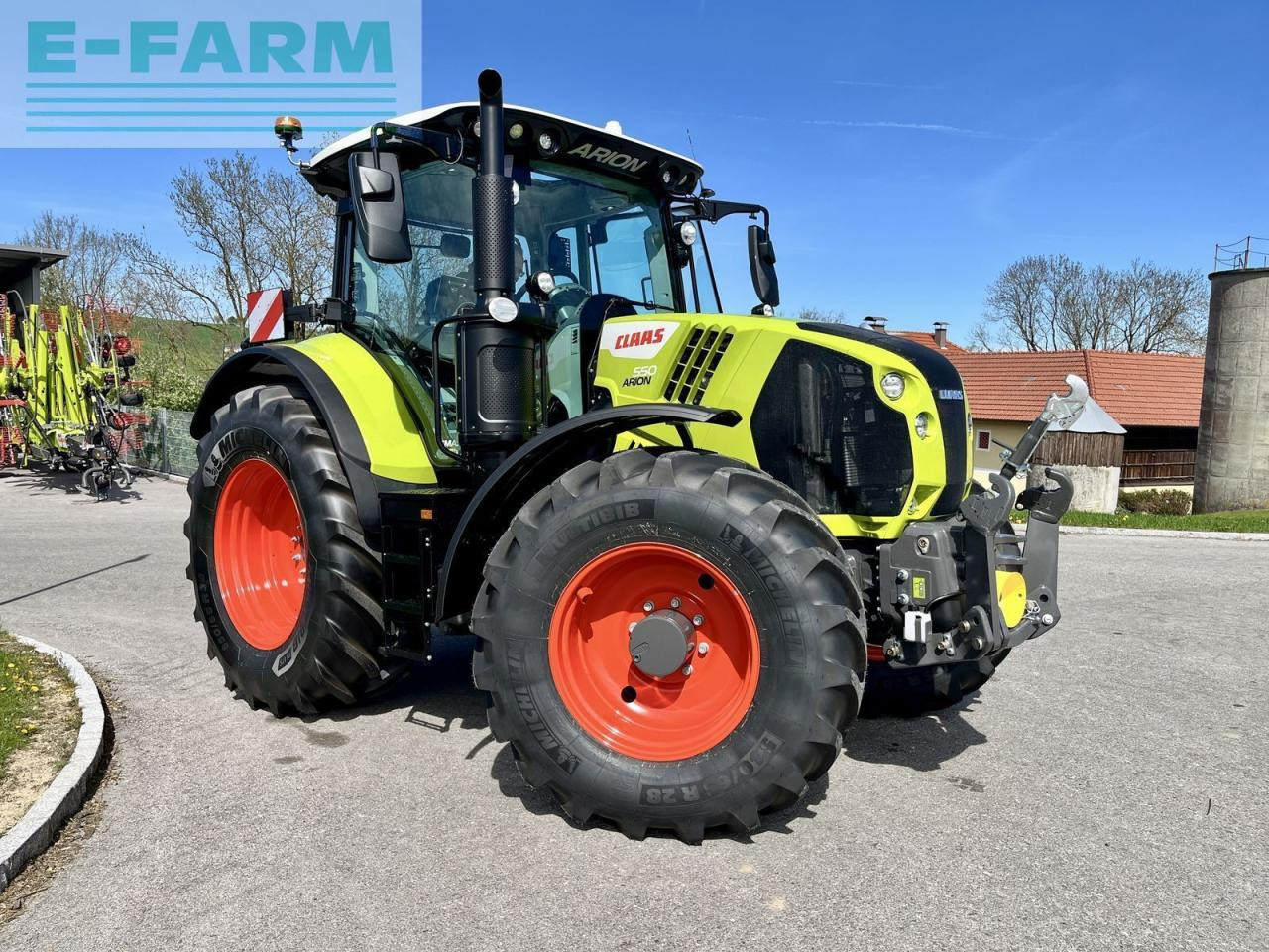 Tracteur agricole CLAAS arion 550 cmatic cbis CMATIC CEBIS