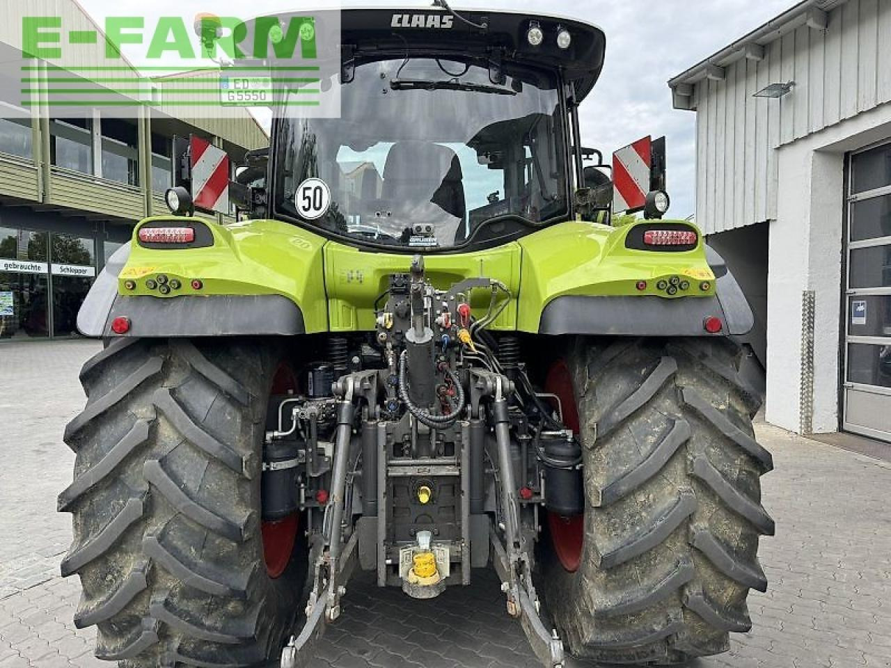 Tracteur agricole CLAAS arion 550 cmatic cebis CEBIS
