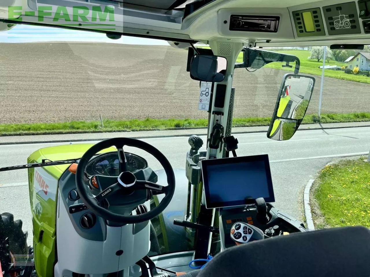 Tracteur agricole CLAAS arion 550 cmatic cebis CMATIC CEBIS
