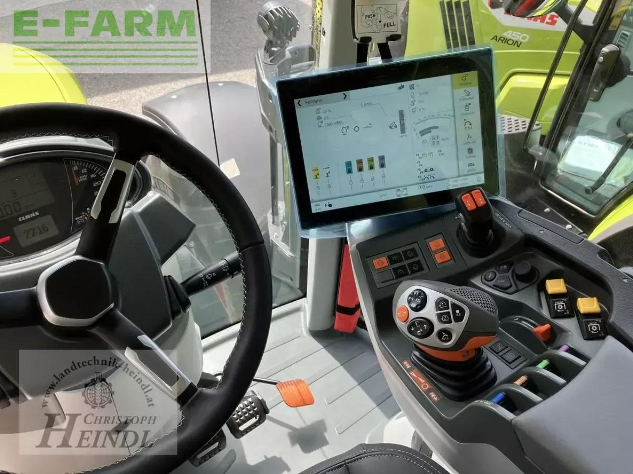 Tracteur agricole CLAAS arion 550 cmatic cebis CMATIC CEBIS