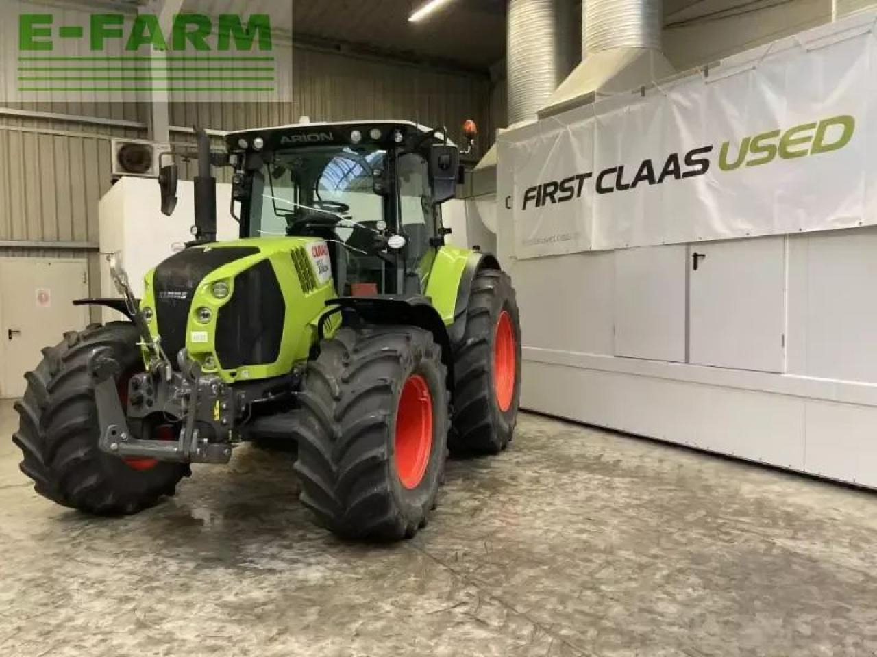 Tracteur agricole CLAAS arion 550 cmatic cebis CMATIC CEBIS