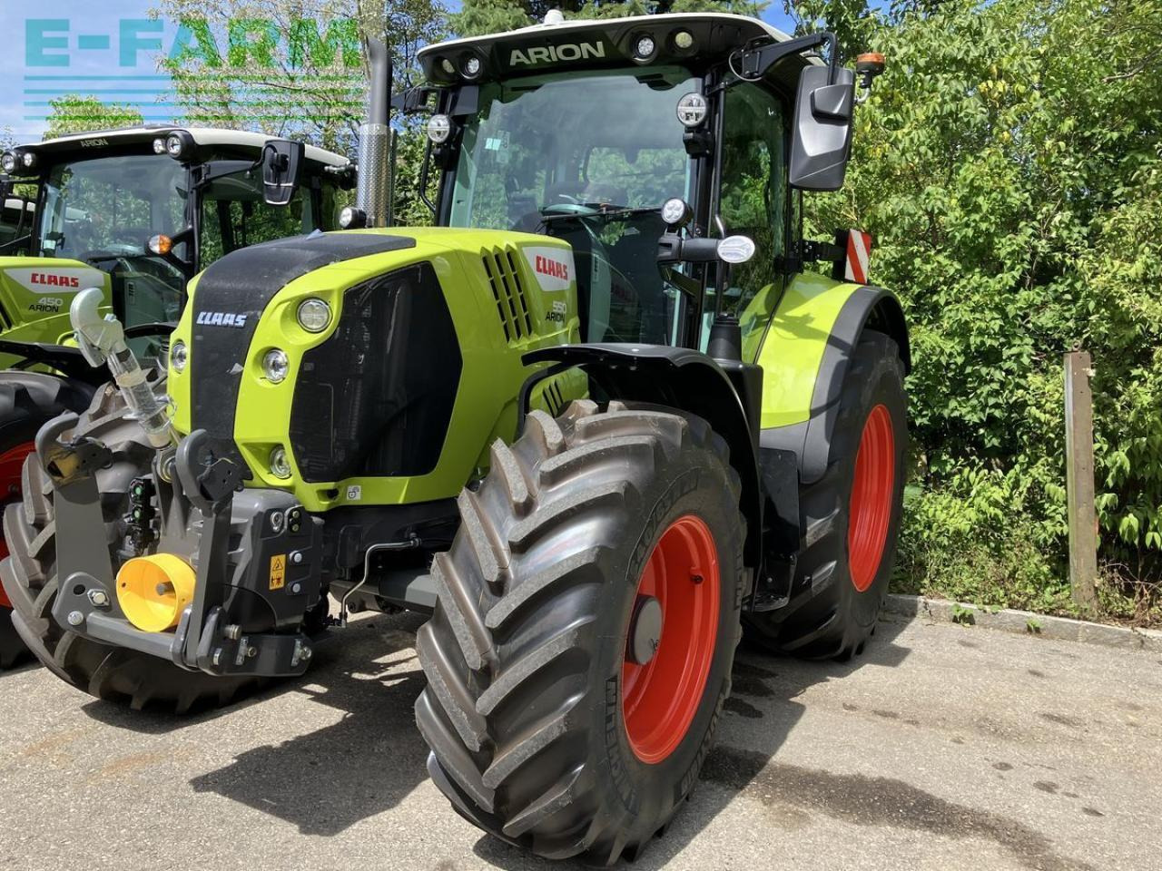 Tracteur agricole CLAAS arion 550 cmatic cebis CMATIC CEBIS