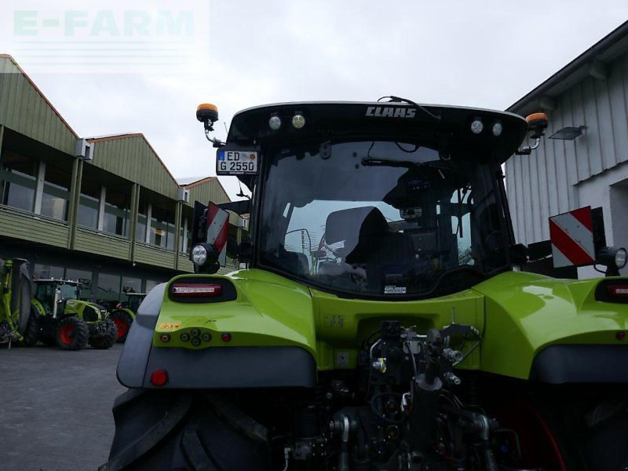 Tracteur agricole CLAAS arion 550 cmatic cebis CMATIC CEBIS
