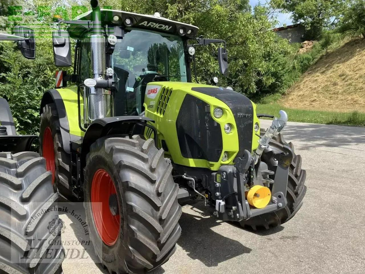 Tracteur agricole CLAAS arion 550 cmatic cebis CMATIC CEBIS