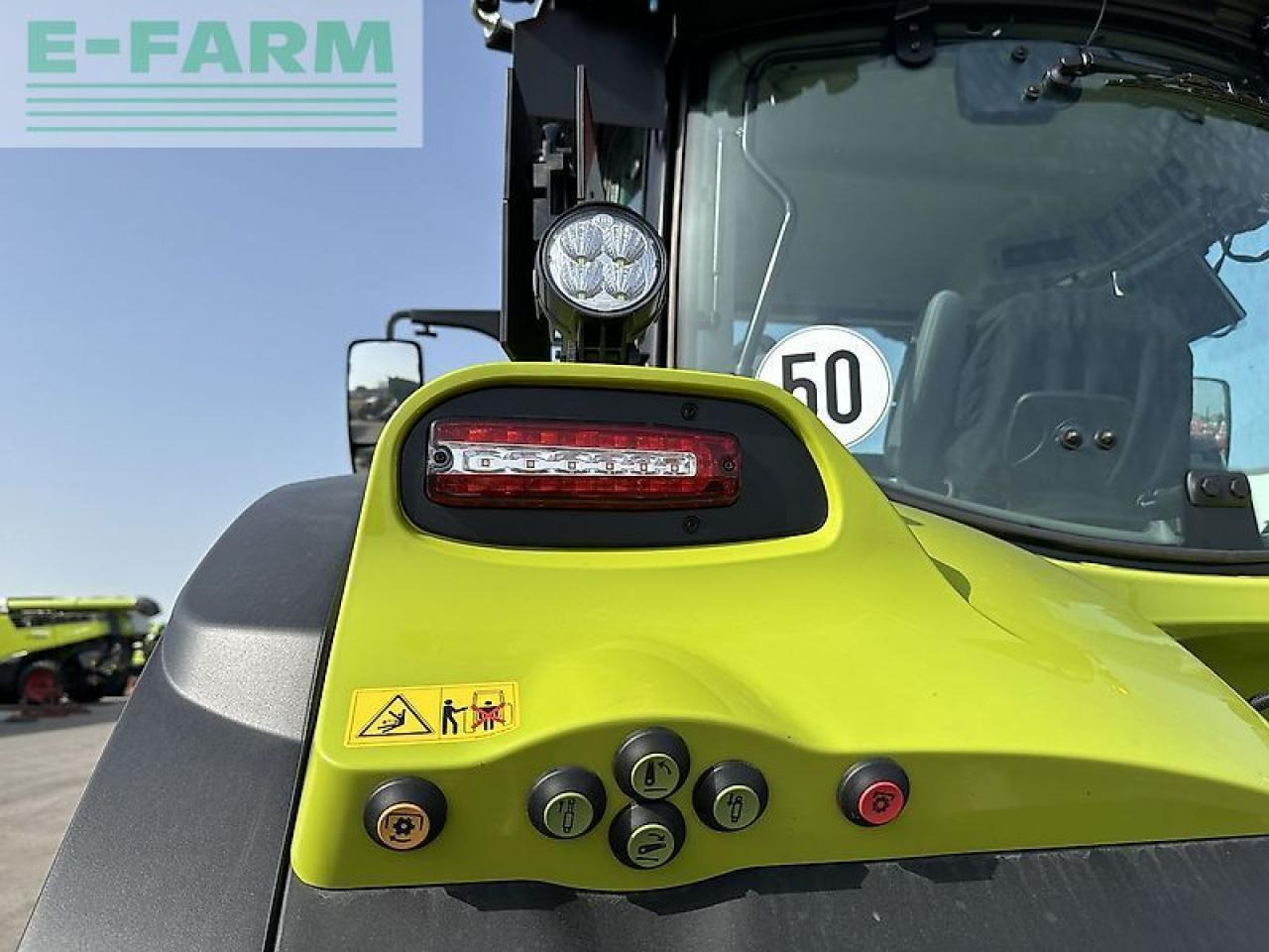Tracteur agricole CLAAS arion 550 cmatic cebis CMATIC CEBIS