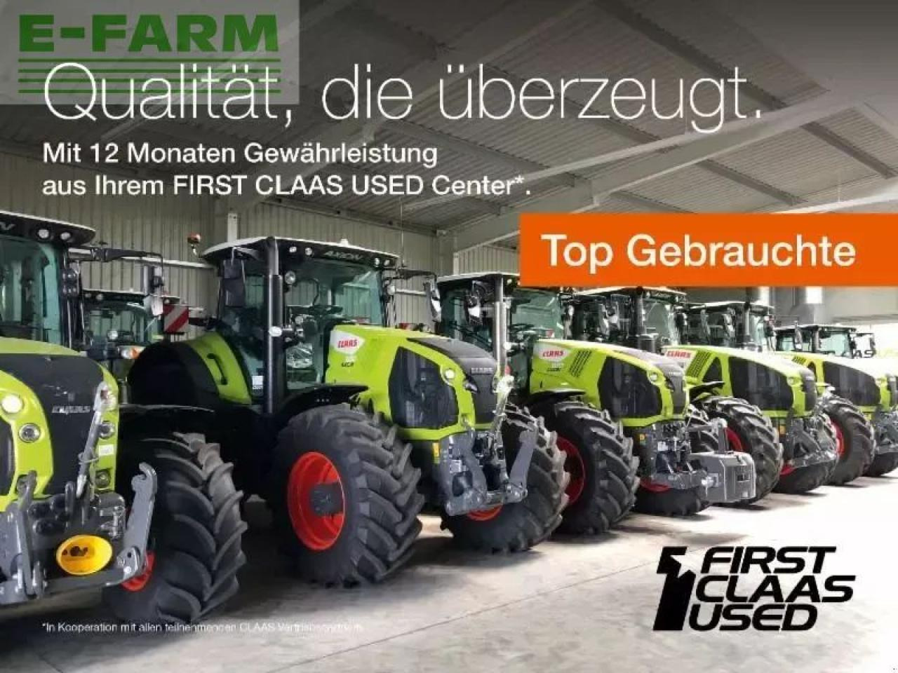 Tracteur agricole CLAAS arion 550 cmatic cebis CMATIC CEBIS