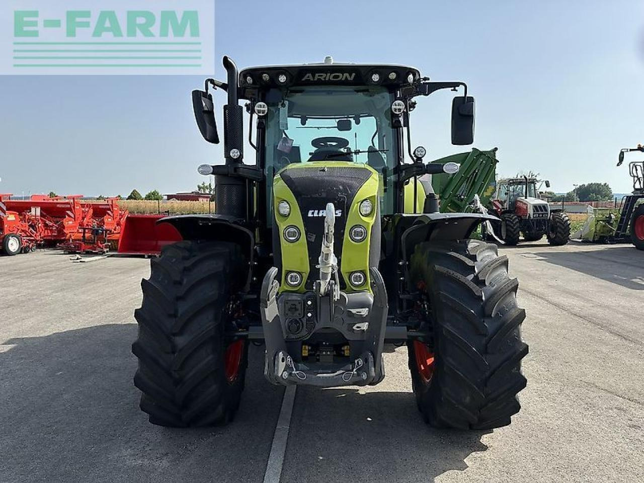 Tracteur agricole CLAAS arion 550 cmatic cebis CMATIC CEBIS