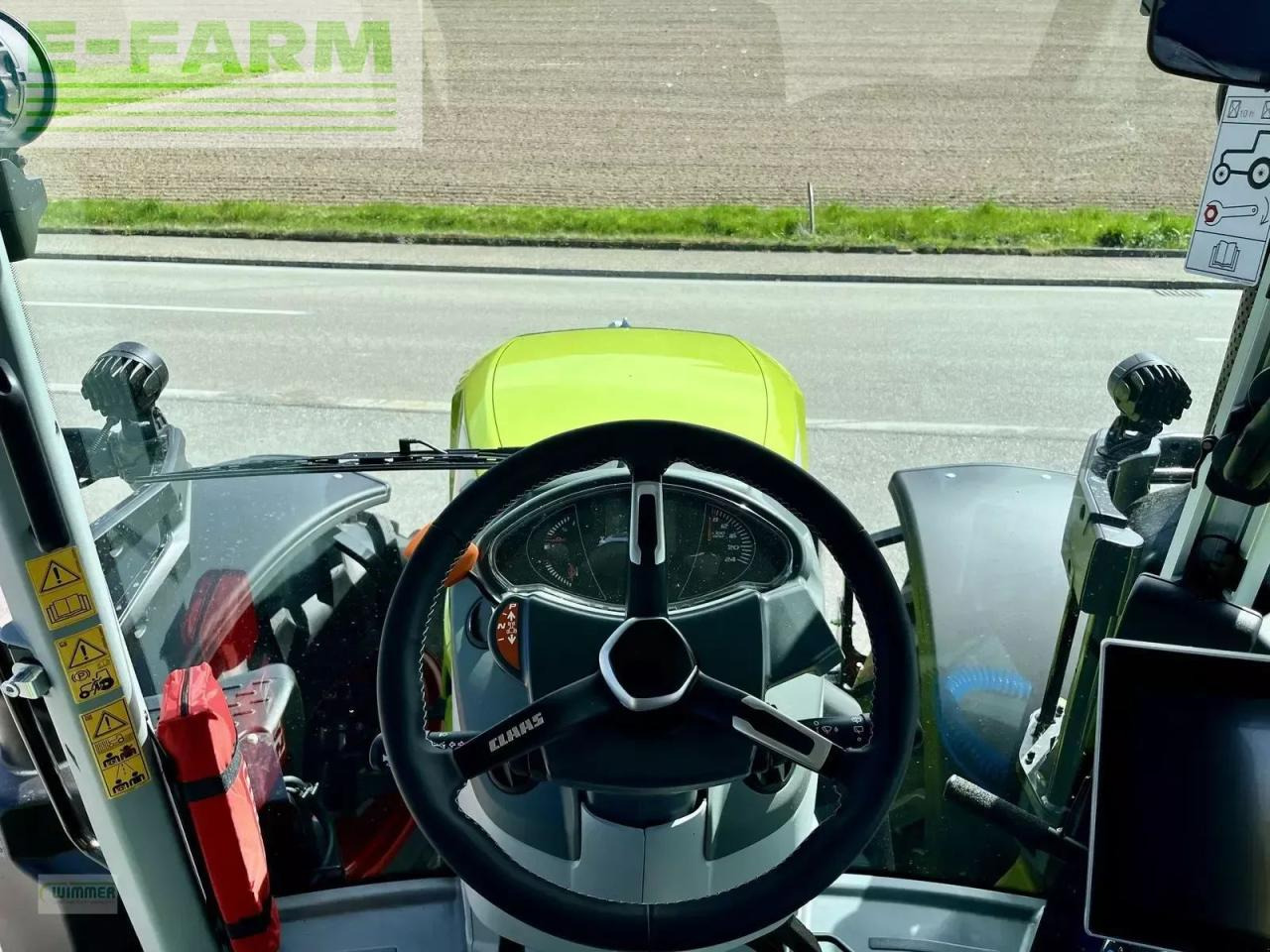 Tracteur agricole CLAAS arion 550 cmatic cebis CMATIC CEBIS