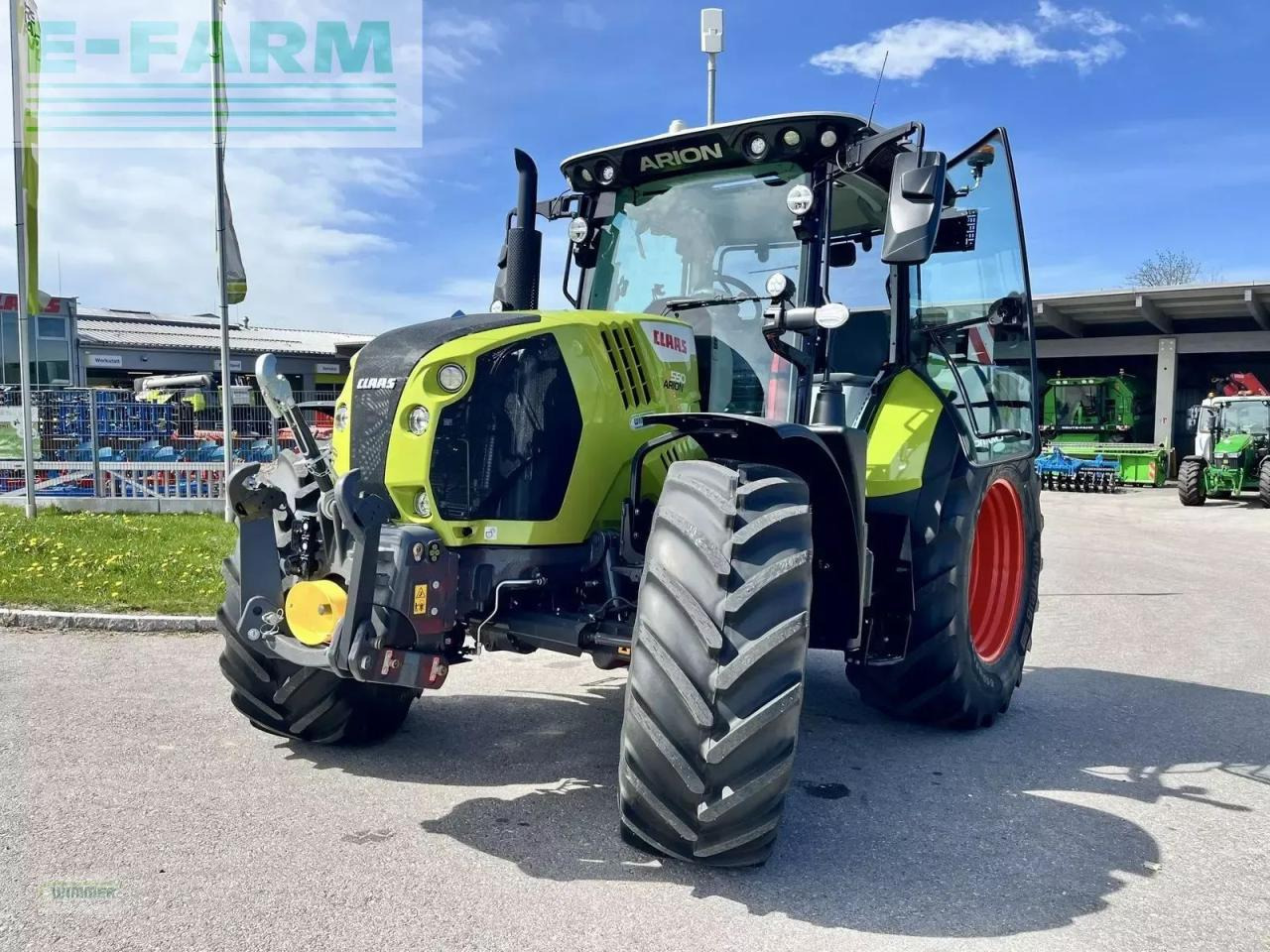 Tracteur agricole CLAAS arion 550 cmatic cebis CMATIC CEBIS