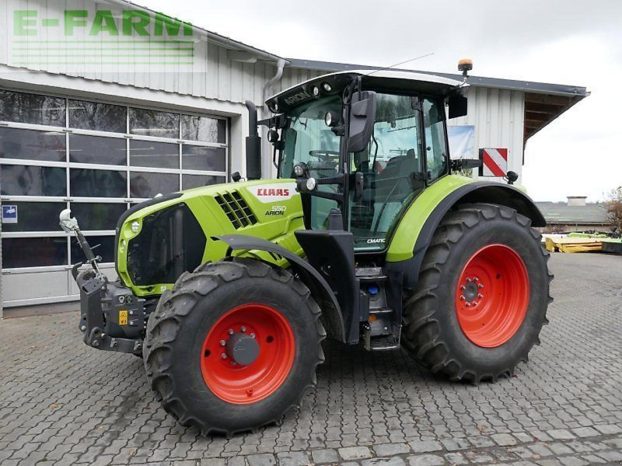 Tracteur agricole CLAAS arion 550 cmatic cebis CMATIC CEBIS