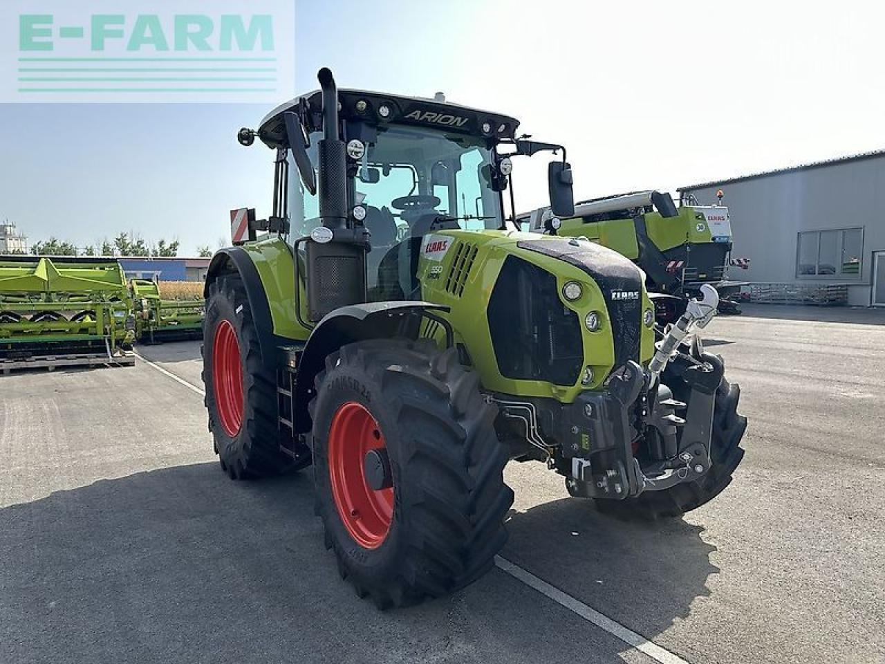 Tracteur agricole CLAAS arion 550 cmatic cebis CMATIC CEBIS