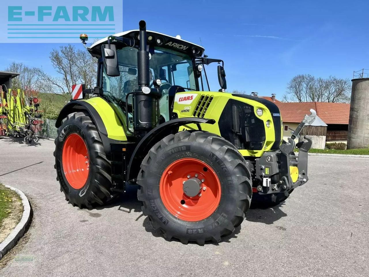 Tracteur agricole CLAAS arion 550 cmatic cebis CMATIC CEBIS
