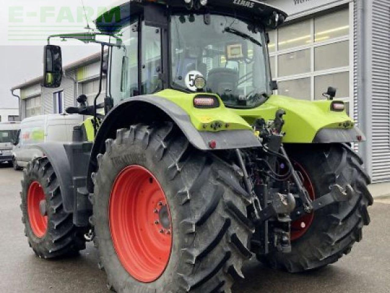 Tracteur agricole CLAAS arion 550 cmatic cebis CMATIC CEBIS