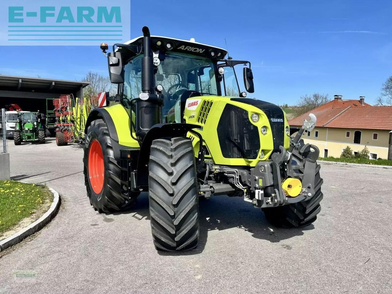 Tracteur agricole CLAAS arion 550 cmatic cebis CMATIC CEBIS