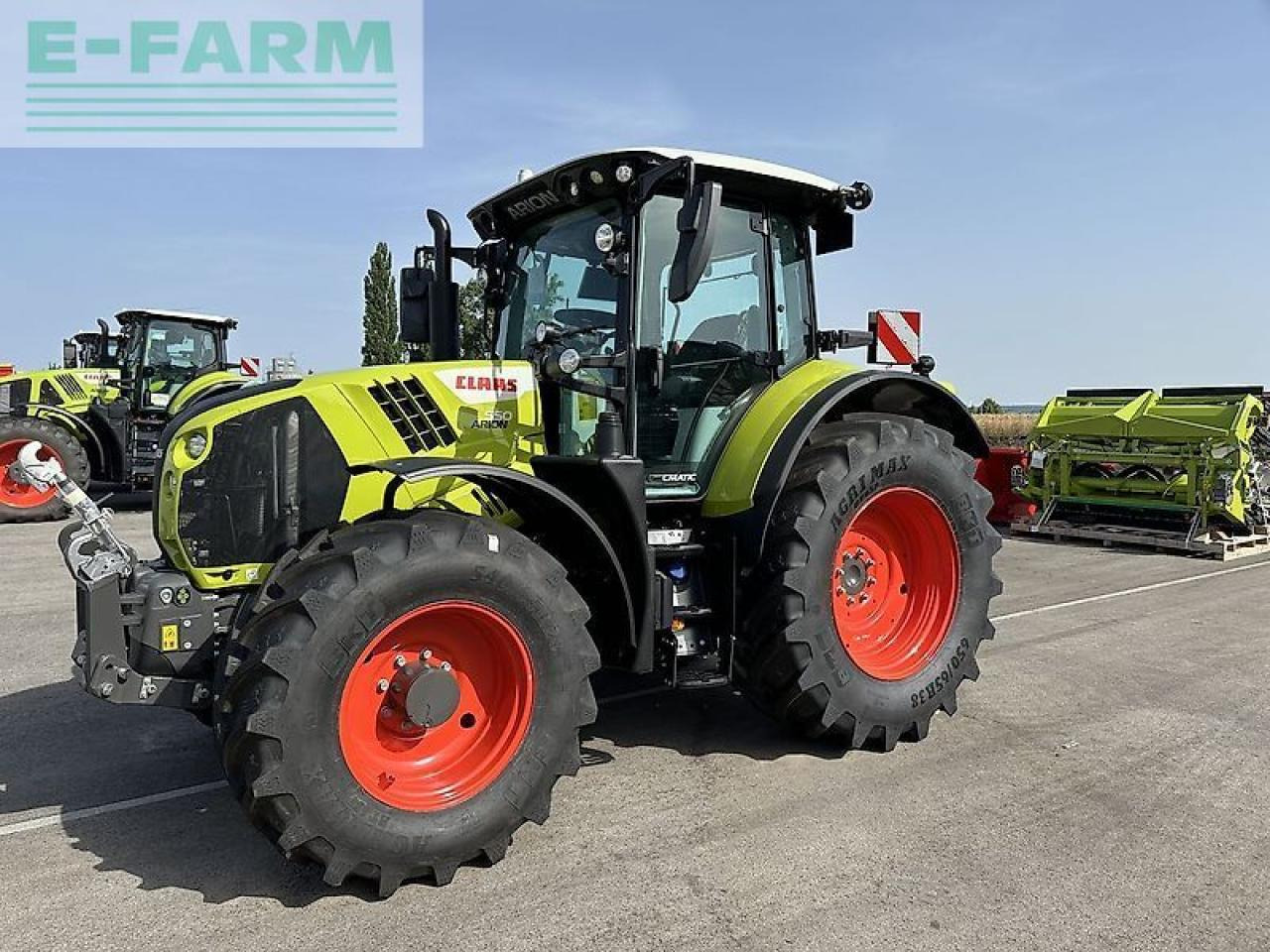 Tracteur agricole CLAAS arion 550 cmatic cebis CMATIC CEBIS
